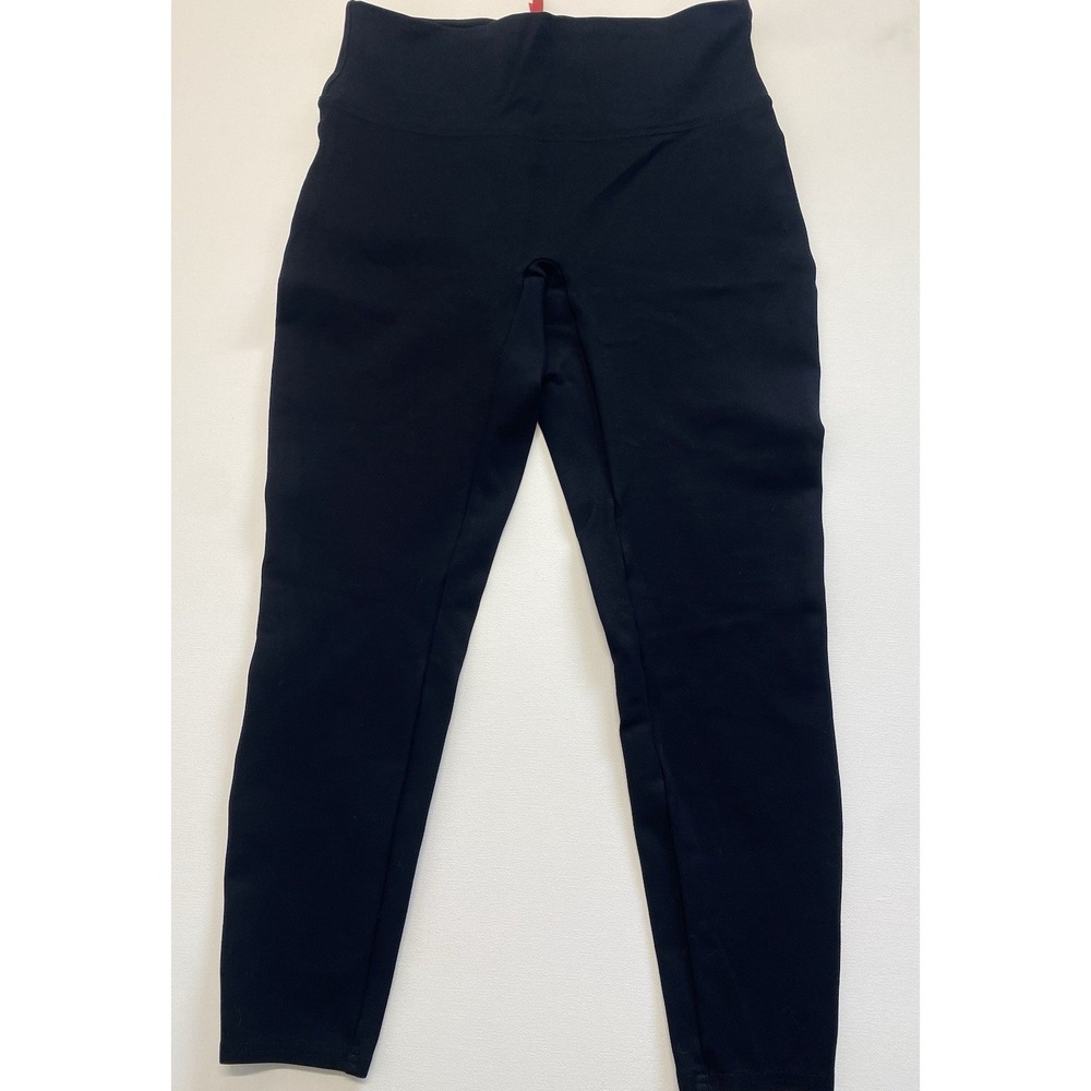 Spanx By Sara Blakely Black Stretch Pants Pull On. Black. Large